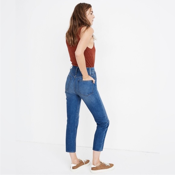 Madewell The Momjean in Stratfield Wash - Picture 3 of 8
